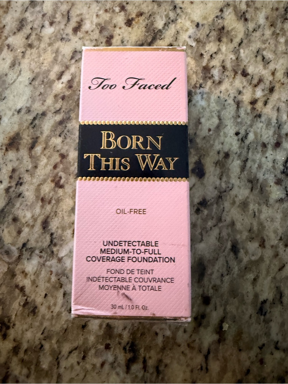 Too Faced Born This Way Foundation,
Porcelain (Medium-to-Full Coverage)